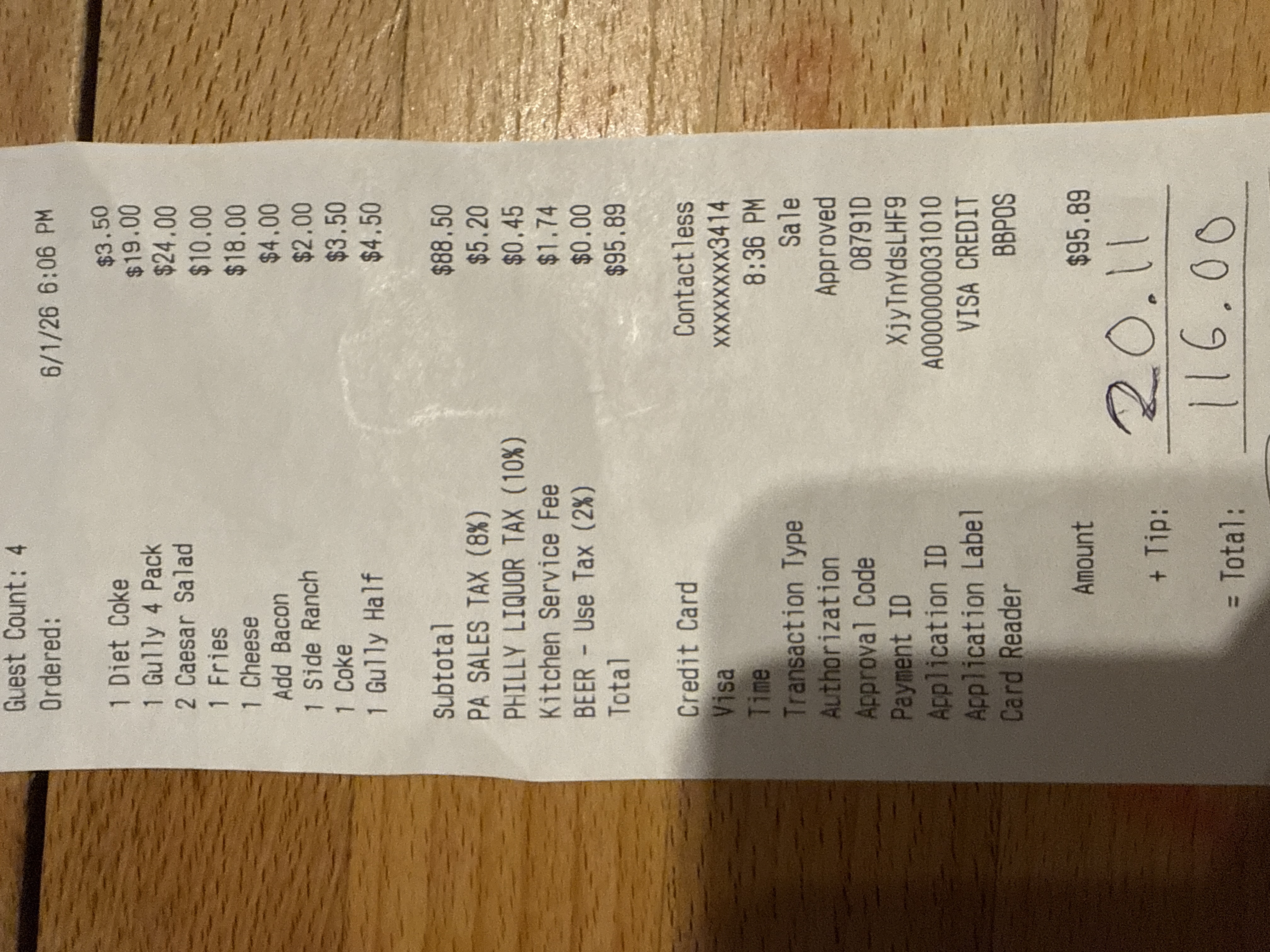 Receipt